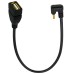 Right Angle USB 3.1 Type C Male to USB 2.0 Type A Female OTG Cable Adapter Right Angle USB 3.1 Type C Male to USB 2.0 Type A Female OTG Cable Adapter