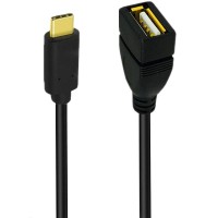 Right Angle USB 3.1 Type C Male to USB 2.0 Type A Female OTG Cable Adapter Right Angle USB 3.1 Type C Male to USB 2.0 Type A Female OTG Cable Adapter
