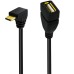 Right Angle USB 3.1 Type C Male to USB 2.0 Type A Female OTG Cable Adapter Right Angle USB 3.1 Type C Male to USB 2.0 Type A Female OTG Cable Adapter