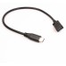 Super Short USB Type C Male to USB Micro Female Cable Super Short USB Type C Male to USB Micro Female Cable