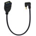 Right Angle USB 3.1 Type C Male to USB 3.0 Type A Female OTG Cable Adapter Right Angle USB 3.1 Type C Male to USB 3.0 Type A Female OTG Cable Adapter