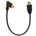 Angled Type-C to USB Mini OTG Cable for charging and On-the-Go for Android Smart phones Angled Type-C to USB Mini OTG Cable for charging and On-the-Go for Android Smart phones