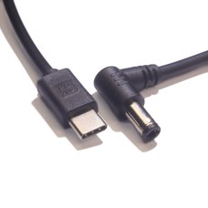 USB C to Right Angle DC 5.5mm x 2.5mm Power Charging Cord for Laptop with DC 5521 input port USB C to Right Angle DC 5.5mm x 2.5mm Power Charging Cord for Laptop with DC 5521 input port