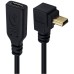Right-Angle USB Mini Male to USB-C female Adapter Cable - Low-Profile Charging & Data Sync Right-Angle USB Mini Male to USB-C female Adapter Cable - Low-Profile Charging & Data Sync
