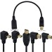 Right-Angle USB Mini Male to USB-C female Adapter Cable - Low-Profile Charging & Data Sync Right-Angle USB Mini Male to USB-C female Adapter Cable - Low-Profile Charging & Data Sync