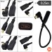 Right-Angle USB Mini Male to USB-C female Adapter Cable - Low-Profile Charging & Data Sync Right-Angle USB Mini Male to USB-C female Adapter Cable - Low-Profile Charging & Data Sync