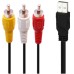 USB (Type A Male) to RCA Male Plug cable / USB 2.0 A Male to 3 RCA Male Audio Video AV Composite Adapter USB (Type A Male) to RCA Male Plug cable / USB 2.0 A Male to 3 RCA Male Audio Video AV Composite Adapter