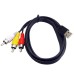 USB (Type A Male) to RCA Male Plug cable / USB 2.0 A Male to 3 RCA Male Audio Video AV Composite Adapter USB (Type A Male) to RCA Male Plug cable / USB 2.0 A Male to 3 RCA Male Audio Video AV Composite Adapter