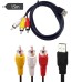 USB (Type A Male) to RCA Male Plug cable / USB 2.0 A Male to 3 RCA Male Audio Video AV Composite Adapter USB (Type A Male) to RCA Male Plug cable / USB 2.0 A Male to 3 RCA Male Audio Video AV Composite Adapter