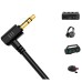 USB-C to Right-Angle 3-Pole 2-Ring 3.5mm TRS Smartphone Microphone & Audio OTG Adapter USB-C to Right-Angle 3-Pole 2-Ring 3.5mm TRS Smartphone Microphone & Audio OTG Adapter