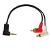 Right Angle 3.5mm to 2-Male Right Anlge RCA Adapter Audio Stereo Cable for Home Theater, HDTV, Amplifiers, Hi-Fi Systems Right Angle 3.5mm to 2-Male Right Anlge RCA Adapter Audio Stereo Cable for Home Theater, HDTV, Amplifiers, Hi-Fi Systems