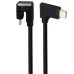 180 degree Back-Angle USB-C male to USB-C male Extension Cable 180 degree Back-Angle USB-C male to USB-C male Extension Cable