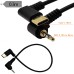 Right-Angle USB-C to Right-Angle 3-Pole 2-Ring 2.5mm TRS Smartphone Microphone & Audio OTG Adapter Right-Angle USB-C to Right-Angle 3-Pole 2-Ring 2.5mm TRS Smartphone Microphone & Audio OTG Adapter