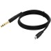 USB-C male to 6.35mm 1/4 inch TRS male Audio Stereo Aux Adapter USB-C male to 6.35mm 1/4 inch TRS male Audio Stereo Aux Adapter