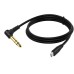 USB-C male to 6.35mm 1/4 inch TRS male Audio Stereo Aux Adapter USB-C male to 6.35mm 1/4 inch TRS male Audio Stereo Aux Adapter