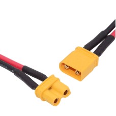XT30 Male to Female 18AWG Extension Cable Connector for RC Battery Portable Power Station Solar Panel XT30 Male to Female 18AWG Extension Cable Connector for RC Battery Portable Power Station Solar Panel