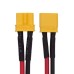XT30 Male to Female 18AWG Extension Cable Connector for RC Battery Portable Power Station Solar Panel XT30 Male to Female 18AWG Extension Cable Connector for RC Battery Portable Power Station Solar Panel