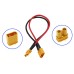 XT30 Male to Female 18AWG Extension Cable Connector for RC Battery Portable Power Station Solar Panel XT30 Male to Female 18AWG Extension Cable Connector for RC Battery Portable Power Station Solar Panel