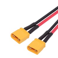 XT30 Male to Male 18AWG Extension Cable Connector for RC Battery Portable Power Station Solar Panel XT30 Male to Male 18AWG Extension Cable Connector for RC Battery Portable Power Station Solar Panel