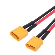 XT30 Male to Male 18AWG Extension Cable Connector for RC Battery Portable Power Station Solar Panel XT30 Male to Male 18AWG Extension Cable Connector for RC Battery Portable Power Station Solar Panel