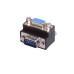 90-degree Down-Angle DB9 / RS232 male to female Nut Type Gender Adapter 90-degree Down-Angle DB9 / RS232 male to female Nut Type Gender Adapter