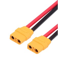 XT90 Female to Female 10AWG Extension Cable Connector for RC Battery Portable Power Station Solar Panel XT90 Female to Female 10AWG Extension Cable Connector for RC Battery Portable Power Station Solar Panel