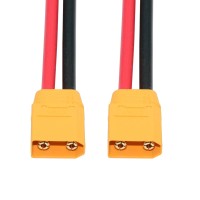 XT90 Male to Male 10AWG Extension Cable Connector for RC Battery Portable Power Station Solar Panel XT90 Male to Male 10AWG Extension Cable Connector for RC Battery Portable Power Station Solar Panel