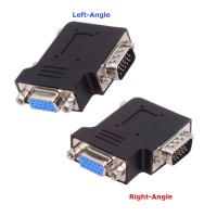 90 degree Right Angled / Side Angled VGA HDB 15 PIN male to Female Converter / Adapter 90 degree Right Angled / Side Angled VGA HDB 15 PIN male to Female Converter / Adapter