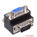 90 degree Up-Angle / Down-Angle VGA HDB 15 PIN male to Female Converter / Adapter 90 degree Up-Angle / Down-Angle VGA HDB 15 PIN male to Female Converter / Adapter