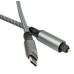 USB-C to Toslink Optical Audio Cable – Unidirectional Digital Fiber Optic Cord for Smartphone, PC, PS5, Soundbar, DAC, Home Stereo – Hi-Fi 96KHz, Plug & Play USB-C to Toslink Optical Audio Cable – Unidirectional Digital Fiber Optic Cord for Smartphone, PC, PS5, Soundbar, DAC, Home Stereo – Hi-Fi 96KHz, Plug & Play
