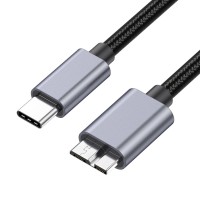 USB-C to Micro USB 3.0 High Speed Cable – [0.5M - 3M, Black, 5Gbps) USB-C to Micro USB 3.0 High Speed Cable – [0.5M - 3M, Black, 5Gbps)