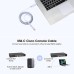 Professional USB‑C to RJ45 (8P8C) Console Cable – RS‑232 Serial Adapter for Network Engineers Professional USB‑C to RJ45 (8P8C) Console Cable – RS‑232 Serial Adapter for Network Engineers