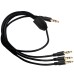3.5mm 1 Male to 3 Male Audio Splitter Cable