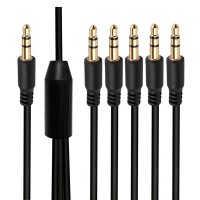 3.5mm 1 Male to 5 Male Audio Splitter Cable 3.5mm 1 Male to 5 Male Audio Splitter Cable