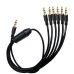 3.5mm 1 Male to 6 Male Audio Splitter Cable 3.5mm 1 Male to 6 Male Audio Splitter Cable