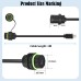 IP68 Waterproof USB 3.1 M20 Panel Mount Type-C Extension Cable (1 Meter) IP68 Waterproof USB 3.1 M20 Panel Mount Type-C Extension Cable (1 Meter)
