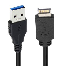 USB 3.0 Type-A male to USB 3.1 Type-E Extension Cable USB 3.0 Type-A male to USB 3.1 Type-E Extension Cable