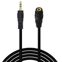 3-Pole Stereo (TRS) 2.5mm Male to Female Audio Extension Cable 3-Pole Stereo (TRS) 2.5mm Male to Female Audio Extension Cable