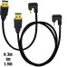 USB 3.0 to USB-C Right Angle (180degree Back-Angle) Cable for High-Speed Data & Charging USB 3.0 to USB-C Right Angle (180degree Back-Angle) Cable for High-Speed Data & Charging