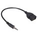 3.5mm Male to USB 2.0 Female AUX Audio Converter Cable – Play Music from USB Drive via Car AUX Port (0.2m) 3.5mm Male to USB 2.0 Female AUX Audio Converter Cable – Play Music from USB Drive via Car AUX Port (0.2m)