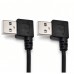 5ft Spiral Coiled 90° Right Angle USB 2.0 A Male to Male Extension Cable 5ft Spiral Coiled 90° Right Angle USB 2.0 A Male to Male Extension Cable
