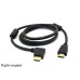 1.5 meter / 5 feet Left Angled / Right Angled HDMI Male to Male Extension Cord / Extender Cable