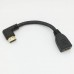 15cm / 6in Super Short Right-Angle HDMI Male to Female (HDMI 1.4) Extension Cable 15cm / 6in Super Short Right-Angle HDMI Male to Female (HDMI 1.4) Extension Cable