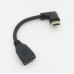 15cm / 6in Super Short Right-Angle HDMI Male to Female (HDMI 1.4) Extension Cable 15cm / 6in Super Short Right-Angle HDMI Male to Female (HDMI 1.4) Extension Cable