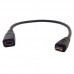 Super Short Micro HDMI Male to Micro HDMI Female Extension Cable Super Short Micro HDMI Male to Micro HDMI Female Extension Cable