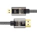 HDMI 2.1 to Micro HDMI male to male Ultra-HD / UHD 8K 60Hz Extension Cable HDMI 2.1 to Micro HDMI male to male Ultra-HD / UHD 8K 60Hz Extension Cable