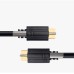 Single Locking Screw / Thumb Lock Panel Mount HDMI 2.0 A male to A male Extension Cable Single Locking Screw / Thumb Lock Panel Mount HDMI 2.0 A male to A male Extension Cable
