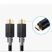 Single Locking Screw / Thumb Lock Panel Mount HDMI 2.0 A male to A male Extension Cable Single Locking Screw / Thumb Lock Panel Mount HDMI 2.0 A male to A male Extension Cable