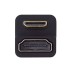 180 degree Right Angled U-shape HDMI 1.4 male to female adapter / connector