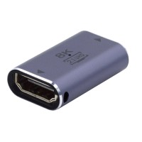 HDMI 2.1 Type A Female to Female Coupler Adapter (Supports 8K@60Hz 120UHD, HDR, ARC) HDMI 2.1 Type A Female to Female Coupler Adapter (Supports 8K@60Hz 120UHD, HDR, ARC)